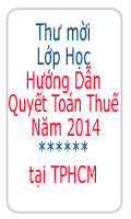 hoc quyet toan thue, tai chinh ke toan thue, tai tphcm