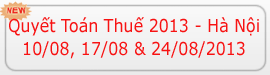 Phòng ngừa sai sót trong quyết toán thuế tại hà nội 2011-2012