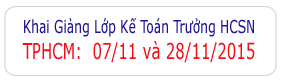 dao tao ke toan truong, hoc ke toan truong ,lop ke toan truong tai TPHCM,o sai gon