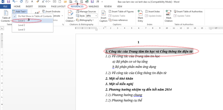 học word excel cơ bản