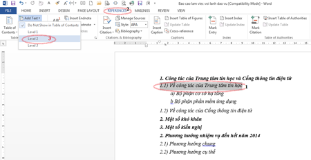 học word excel cơ bản